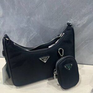 Prada 3 in 1 Crossbody Bag Black Small